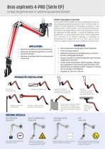 Catalogue Bras aspirant Serie EP-2