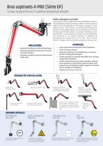 Catalogue Bras aspirant Serie EP - 2