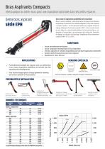 Catalogue Bras Aspirants Compacts EPH-EGT-2