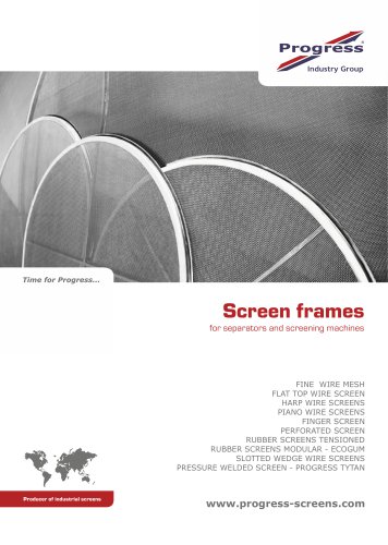 Screen frames