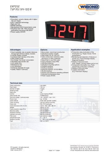 NSI 1x4-100 R