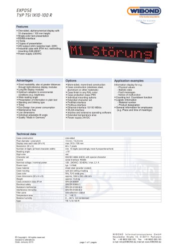 TSI 1x10-100 R