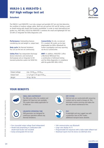 HVA34-1 & HVA34TD-1 datasheet