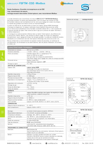 FSFTM - CO2 - Modbus