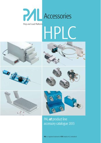 PAL HPLC Accessories catalogue