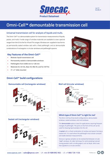 Omni-Cell™ demountable transmission cell