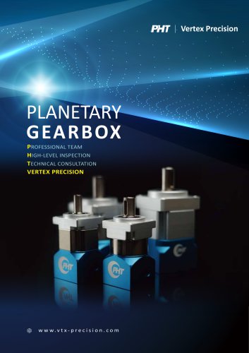 VTX Planetary Gearboxes RAH-H series