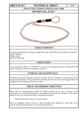 Equipment 1kV