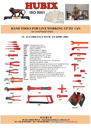 Hand tools