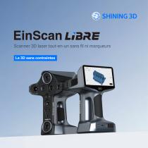 EinScan Libre Scanner 3D laser tout-en-un sans fil ni marqueurs