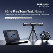Série FreeScan Trak Nova | Système de suivi et de numérisation dynamique sans fil et multifonctionnel