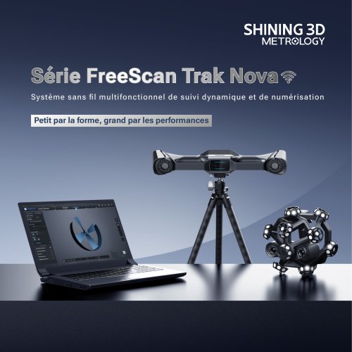 Série FreeScan Trak Nova | Système de suivi et de numérisation dynamique sans fil et multifonctionnel