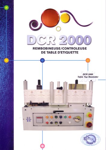 Machine d'inspection DCR 2000