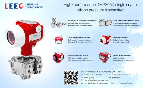 LEEG DMP305X single crystal silicon pressure transmitter hot selling points