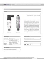 SMP131-TLD(H) Compact absolute pressure sensor