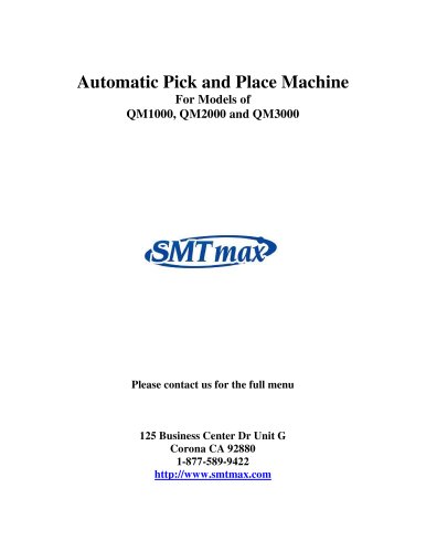 Automatic Pick and Place Machine