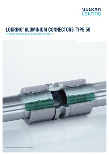 LOKRING®  ALUMINIUM CONNECTORS TYPE 50