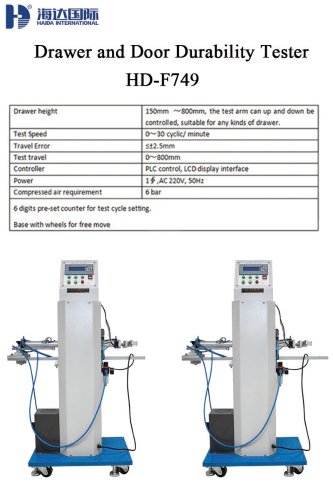 Drawer and Door Durability Tester_HD-F749