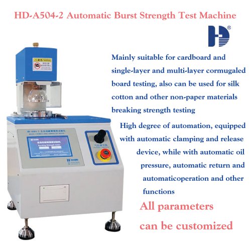 HD-A504-2 Automatic Burst Strength Test Machine