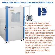 HD-E706 dust test chamber