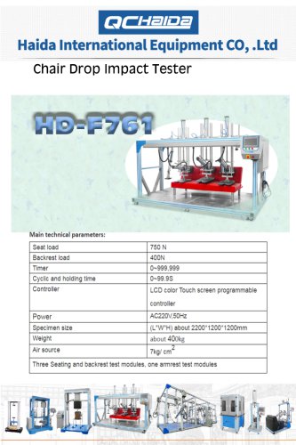 sofa Durability Tester HD-F761