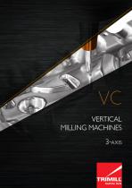 VERTICAL PORTAL MILLING MACHINES - VC LINE