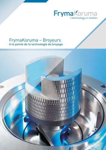 Broyeur Colloïdal FrymaKoruma, type MZ