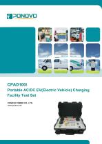 CPAD100i Portable AC/DC EV(Electric Vehicle) Charging Facility Test Set