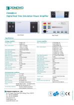 PA460Bi-H Digital Real Time Simulation Power Amplifier  Datasheet_EN_2026 V2