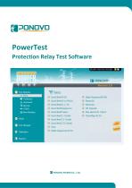 PowerTest Protection Relay Test Software Brochure_EN_2022 V2