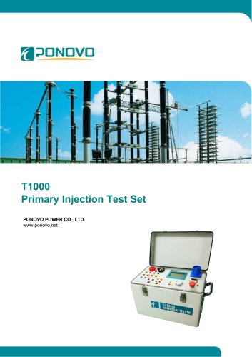 T1000 Primary Injection Test Set