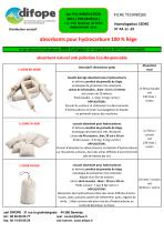 absorbants pour hydrocarbure 100 % liège - 3