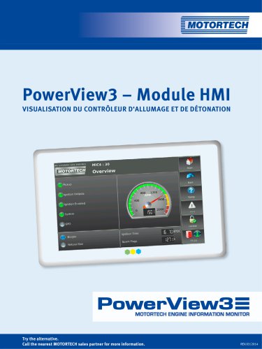 PowerView3 - Module HMI