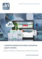 JRI MySirius : Connected sensors for a simple continuous quality control