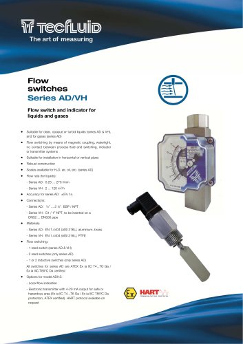 Series_AD-VH_Flow_Switch_and_Indicator