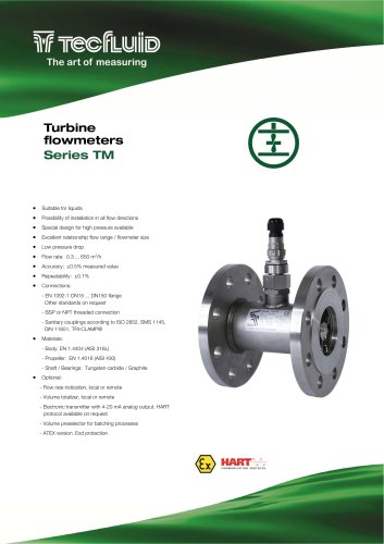 Series_TM_Turbine_flowmeter