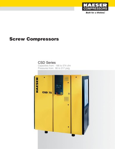 CSD Series Compressors