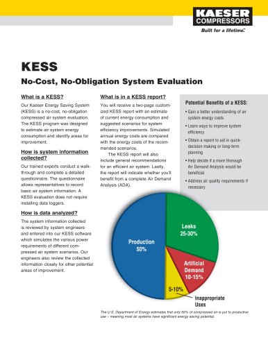 KESS / ADA Flyer - Energy Savings and Asset Management