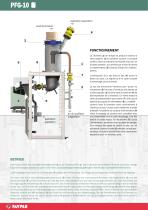 PFG-10. Peseuse-Ensacheuse par fluidification. - 2