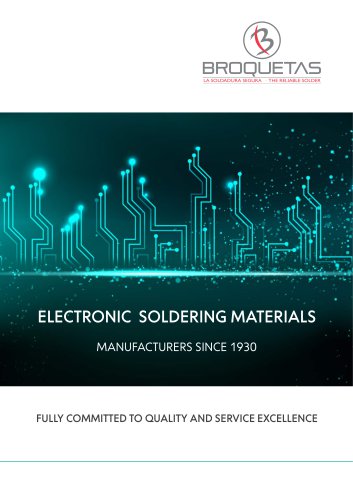 ELECTRONIC SOLDERING MATERIALS