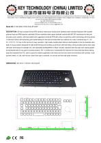 K-TEK-M361-OTB-FN-BL-BT-DWP data sheet