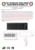 trackball keyboard K-TEK-M503-38-MTB-AVR-KP-FN-MA-BL-151B-BT