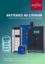 Armoires de sécurité type ION-LINE – des solutions sécurisées pour un stockage actif et passif des batteries au lithium