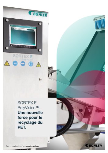 SORTEX E PolyVision pour Plastique