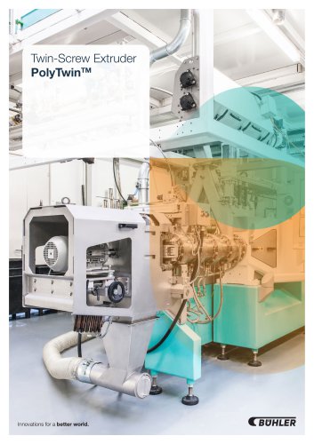 Twin-Screw Extruder PolyTwinTM