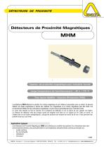 Détecteurs de Proximité Magnétiques MHM - 1