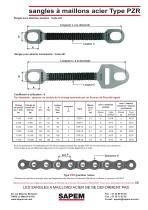 LE CATALOGUE DES ELINGUES PLATES ACIER - 2