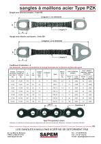 LE CATALOGUE DES ELINGUES PLATES ACIER - 3