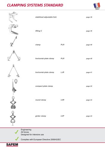 CLAMPING SYSTEMS STANDARD