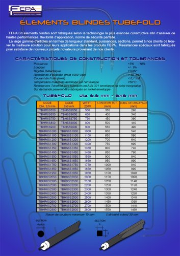 ELEMENTS  BLINDEE  TUBEFOLD